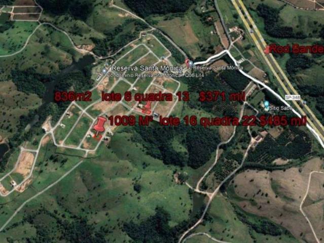 Terreno em Condomínio para Venda em Itupeva/SP Reserva Santa Mônica
