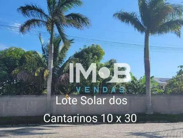 Terreno em Condomínio para Venda em São Pedro da Aldeia/RJ Recanto do Sol
