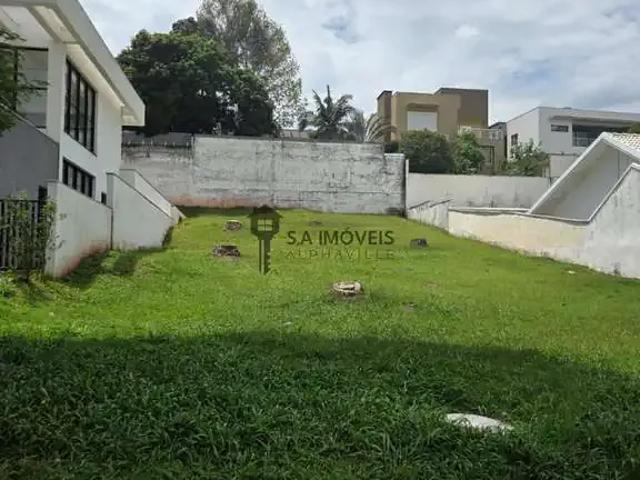 Terreno em Condomínio para Venda em Santana de Parnaíba/SP Alphaville