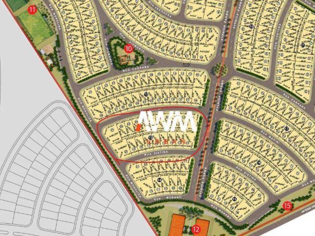 Terreno em Condomínio para Venda em Senador Canedo/GO Jardins Parma