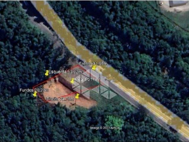 Terreno em frente a BR 470 no km 212 em Bento Gonçalves RS, próximo a Empresa de Móveis Unicasa