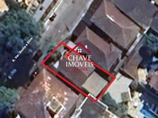 Terreno em Ponta da Praia, Santos/SP de 205m² à venda por R$ 2.544.000,00