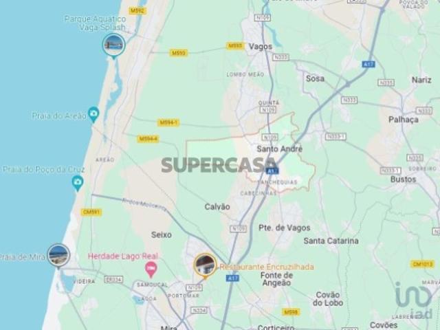 Terreno em Santo André de Vagos de 765,00 m²