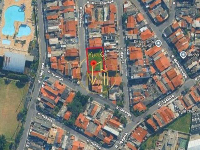 Terreno em Vila Curuçá, Santo André/SP de 1000m² à venda por R$ 3.500.000,00