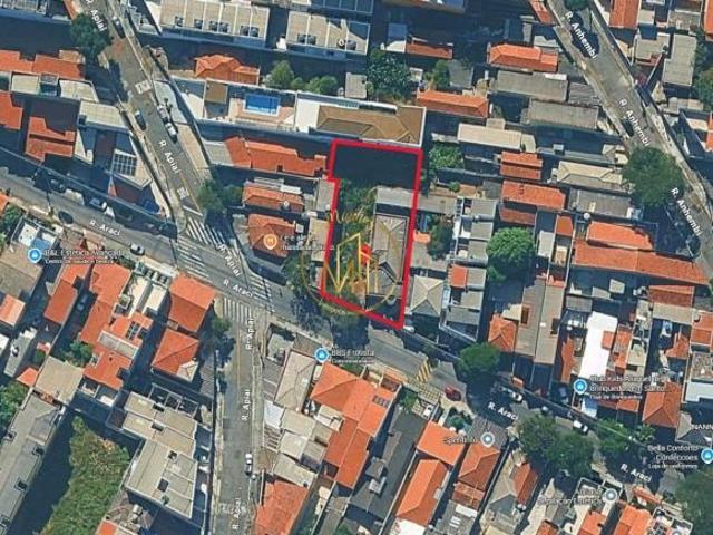 Terreno em Vila Curuçá, Santo André/SP de 812m² à venda por R$ 2.700.000,00