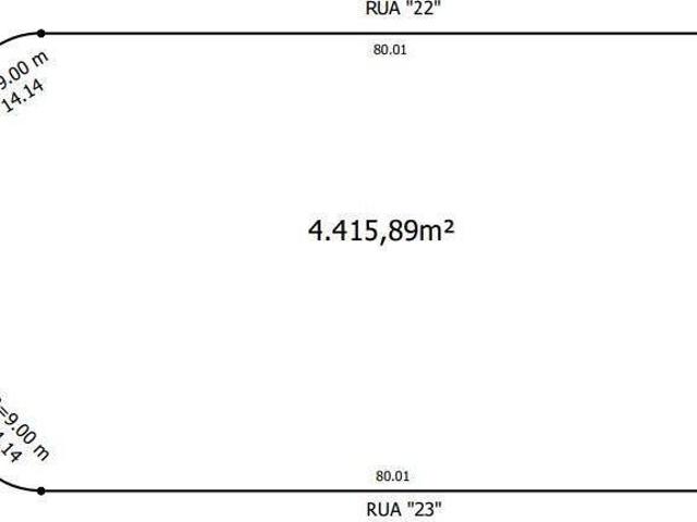 Terreno em Vila Mirim, Praia Grande/SP de 4416m² à venda por R$ 28.703.285,00