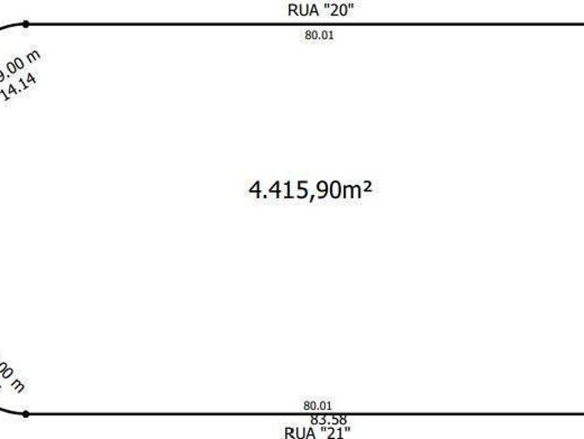 Terreno em Vila Mirim, Praia Grande/SP de 4416m² à venda por R$ 28.303.750,00