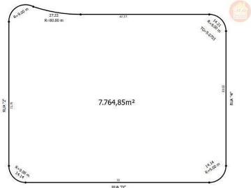 Terreno em Vila Mirim, Praia Grande/SP de 7765m² à venda por R$ 43.219.155,00