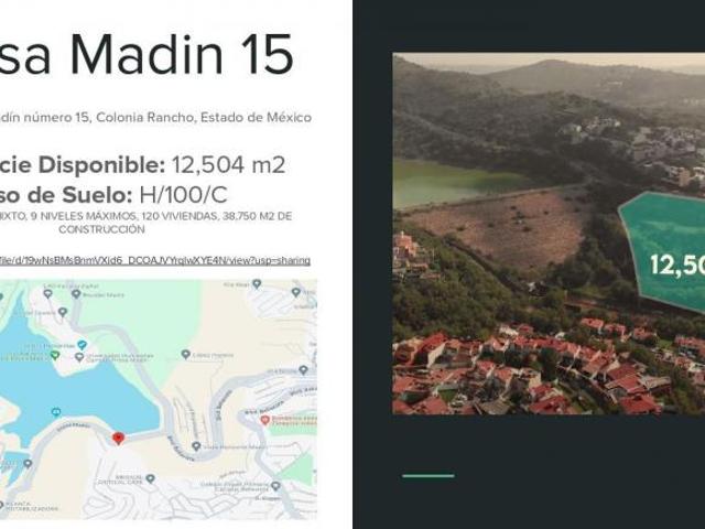 TERRENO EN ATIZAPAN DE ZARAGOZA PARA DESARROLLAR