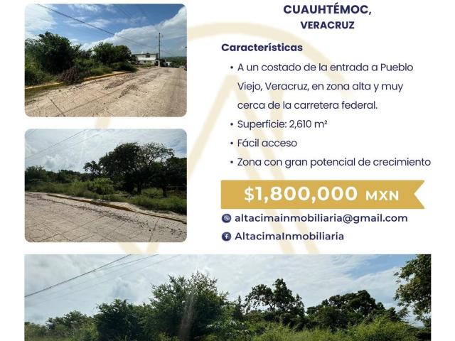 Terreno en Cuauht?moc