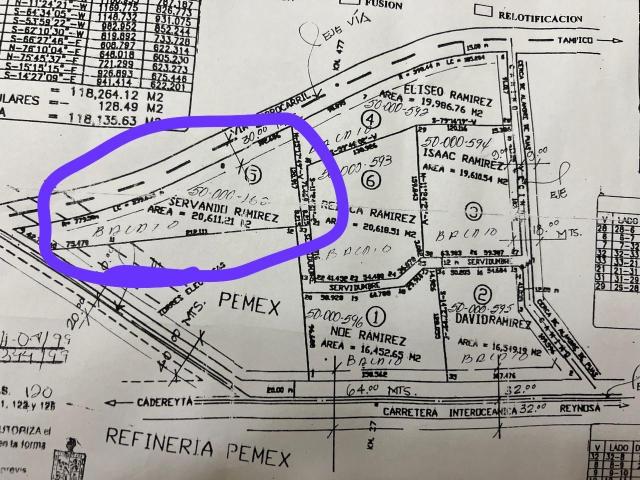 Terreno en Cadereyta Jim?nez