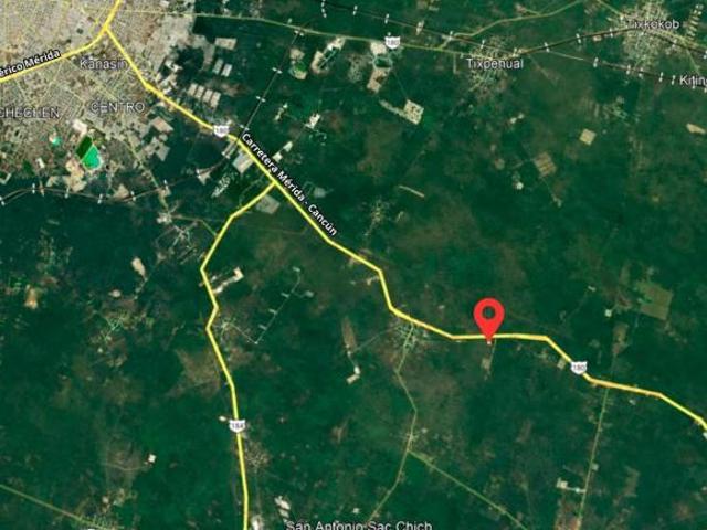 Terreno en carretera Mérida Cancún