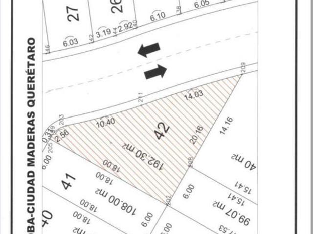 Terreno en Ciudad Maderas Residencial Querétaro