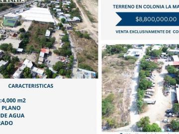 Terreno en Colonia La Maquina