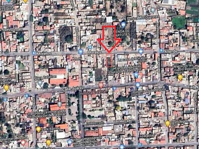 TERRENO EN EL CENTRO DE ZALATITAN, JALISCO
