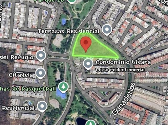 TERRENO EN EL REFUGIO FRENTE AMENIDADES EN VENTA CON USO DE SUELO HABITACIONAL PARA 120 VIVIENDAS EL REFUGIO, QUER?TARO