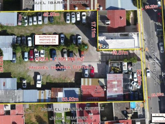 Terreno en en venta en calle Motolinia, col San Bernardino, Toluca