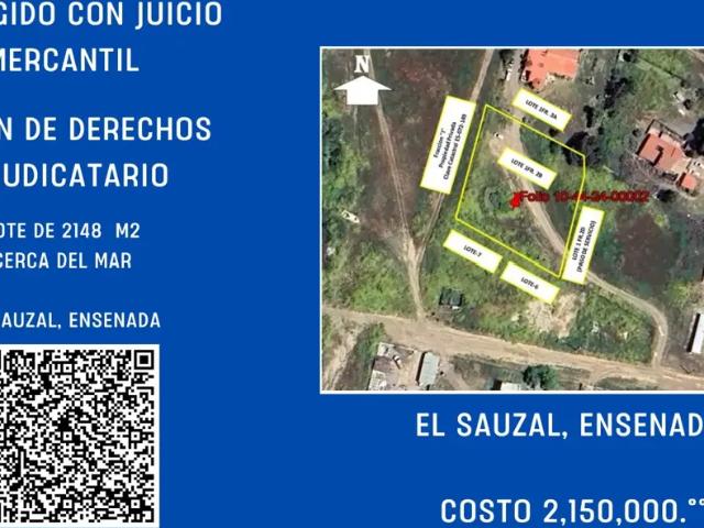TERRENO EN ENSEANDA EXCELENTE UBICACION