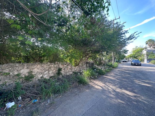 terreno en esquina con gran afluencia vehicular ideal para desarrollo comercial o habitacional