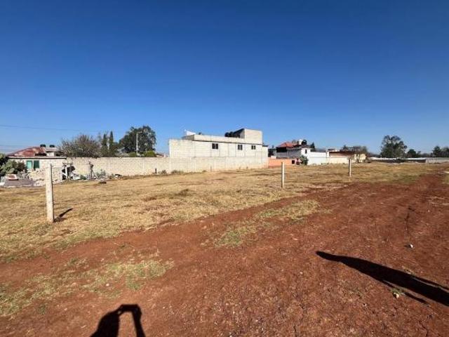 terreno en esquina para uso habitacional en Hidalgo. Atotonilco el grande