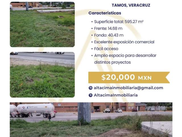 Terreno en Pueblo Tamos