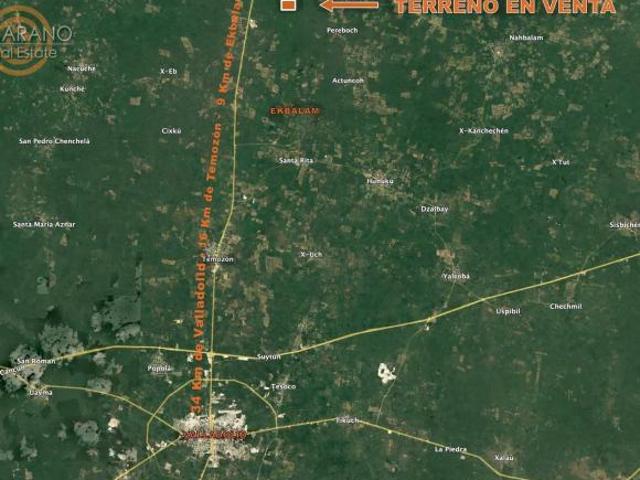 Terreno en Pueblo Temozon