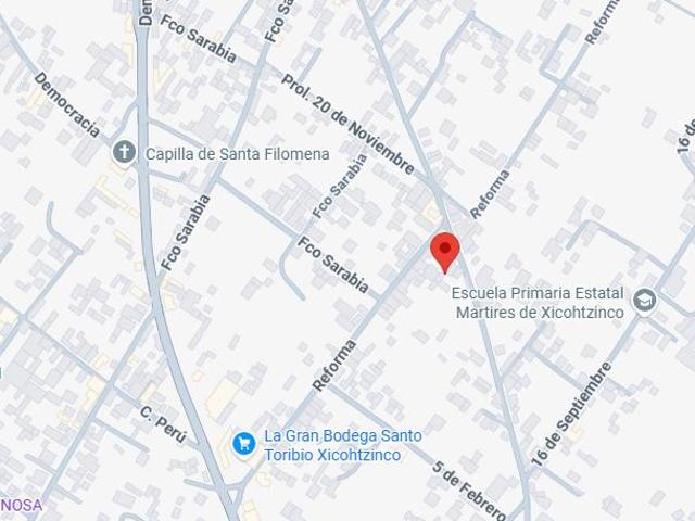 Terreno en Pueblo Xicohtzingo