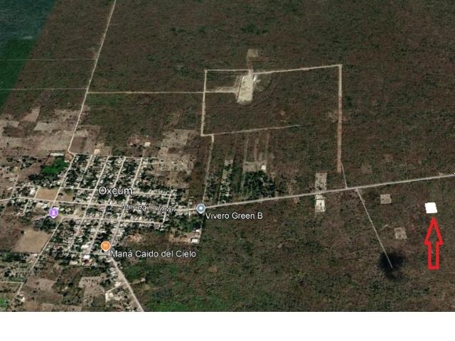 Terreno en Pueblo Oxcum