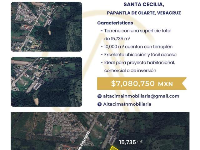 Terreno en Papantla