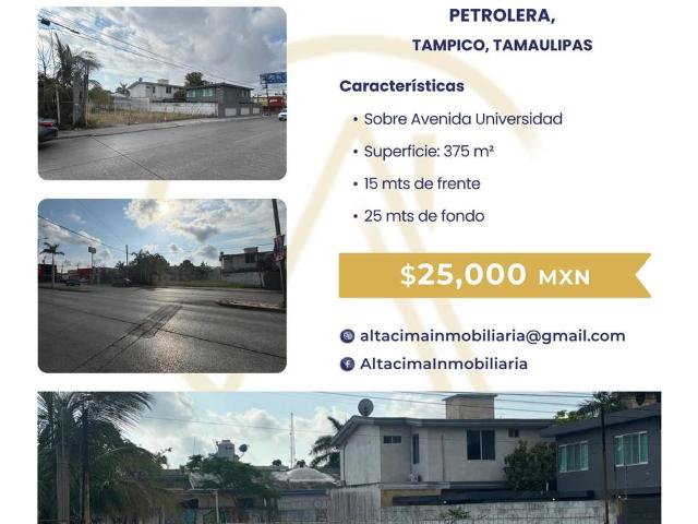 Terreno en Petrolera