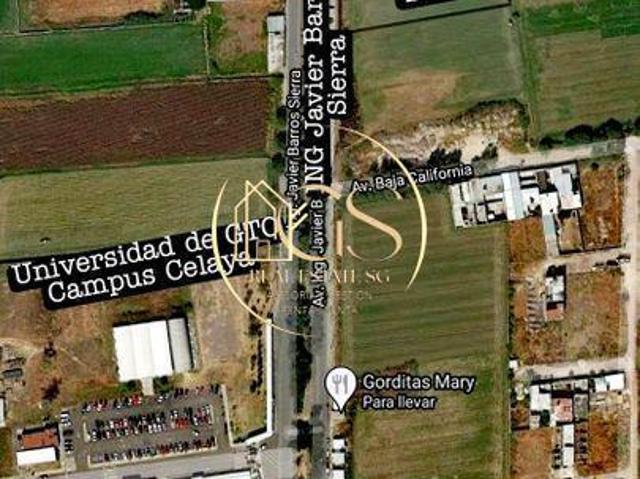 TERRENO EN RENTA O VENTA EJE JUAN PABLO II CELAYA