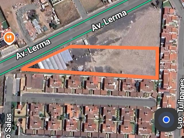 Terreno en renta Av Lerma San Salvador Tizatlalli Metepec