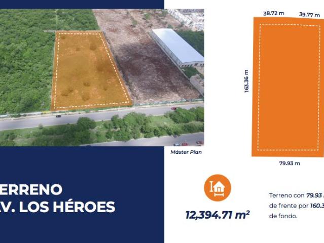 TERRENO EN RENTA, AVENIDA LOS HEROES