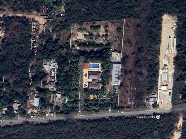 TERRENO EN RENTA A 200 METROS DE LA CARRETERA CANCÚN EN TEYA KANASÍN