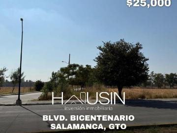 Terreno en RENTA, Blvd. Bicentenario, esquina con Calle Cafetal. Salamanca, Gto