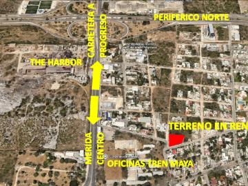 | Terreno en renta con oficina y área techada |