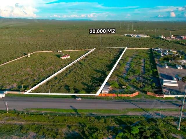 Terreno en renta de 20000 metros frente a carretera ci?nega de Flores Nuevo Le?n