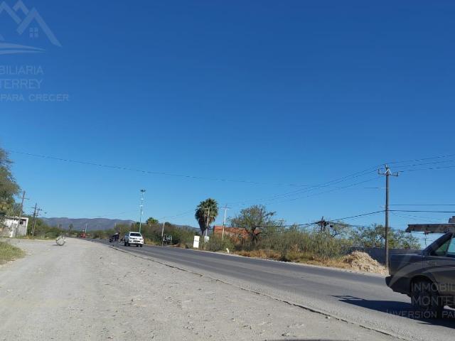 Terreno en renta de 4000 metros frente a carretera ci?nega de Flores Nuevo Le?n