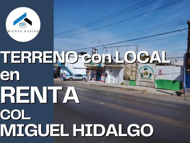 Terreno en renta en Miguel Hidalgo, Saltillo, Coahuila de Zaragoza
