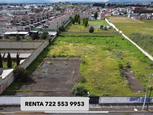 Terreno en Renta en Av. Uruapan, Metepec