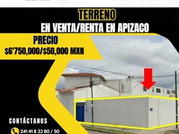 Oportunidad única terreno en Apizaco
