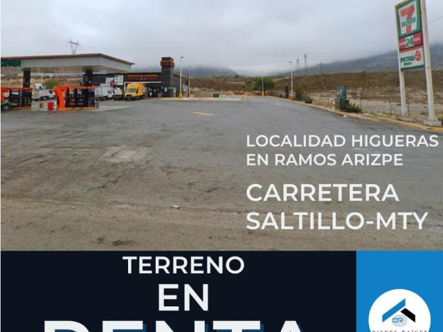 Terreno de 2 hectáreas en Renta | Ejido las Higueras | Carretera a Monterrey