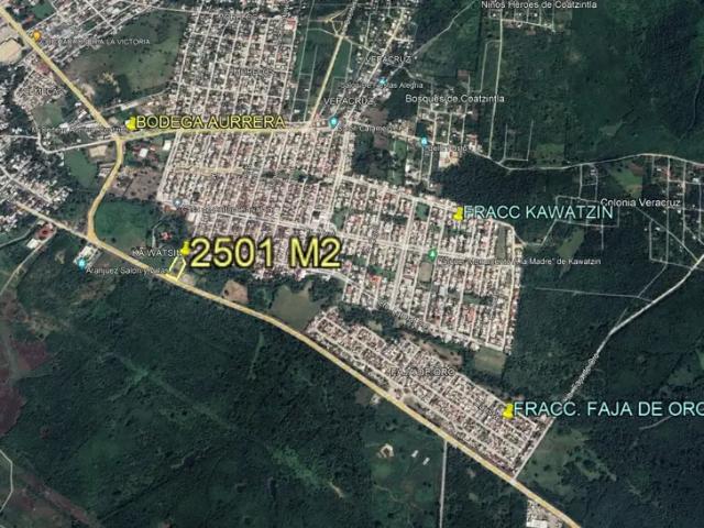 Terreno en renta en Kawatzin Valencia, Coatzintla, Veracruz de Ignacio de la Llave