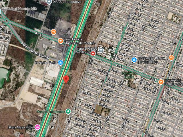 TERRENO EN RENTA EN PERIFÉRICO FRENTE A REAL MONTEJO