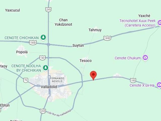 TERRENO EN RENTA EN VALLADOLID USO COMERCIAL DE 2,000 M2