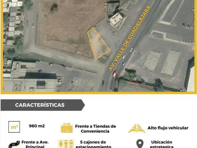 Terreno en renta en Valle Soleado, Guadalupe, Nuevo León