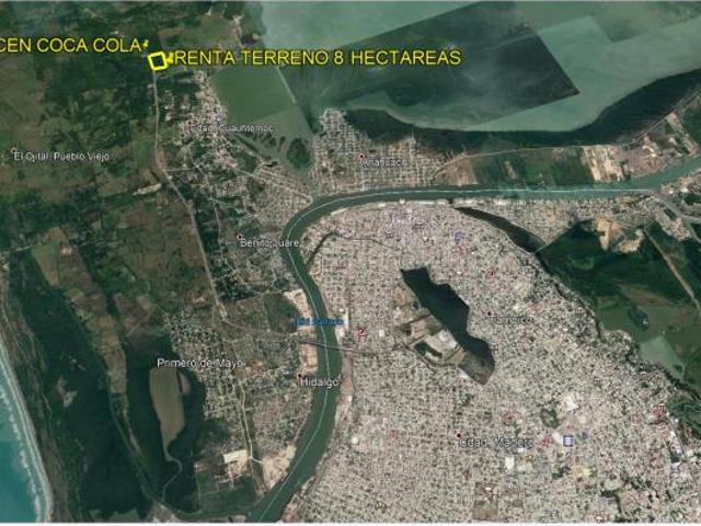 Terreno en renta en Zona Centro, Tampico, Tamaulipas