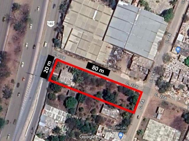 Terreno en renta frente a perif?rico