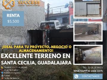 Terreno en Renta – Santa Cecilia, Guadalajara
