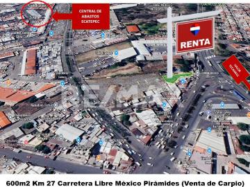 TERRENO EN RENTA VENTA DE CARPIO